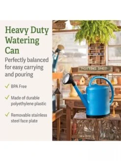 French Blue Watering Can 13 French Blue Watering Can -Garden Supplies Sales 06341 7