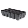 15-Cell Tray, Black -Garden Supplies Sales 35 696 deep root seedstarting trays
