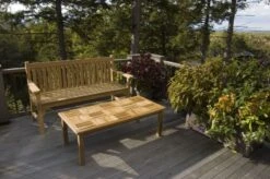 Basketweave Rectangular Table, Large -Garden Supplies Sales 36351 003v