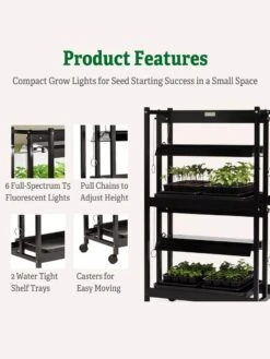 Compact 2-Tier SunLite® Garden 10 Compact 2-Tier SunLite® Garden -Garden Supplies Sales 39 414 4
