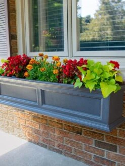 Fairfield Self-Watering Window Box, 4’ -Garden Supplies Sales 39345 100V tif