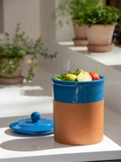 Ceramic & Terra Cotta Compost Crock