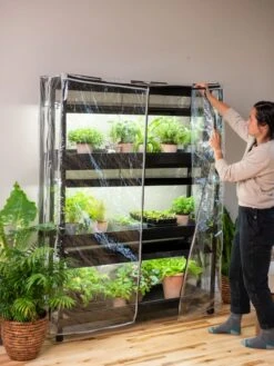 Sunlite 3-Tier Humidity Cover 15 Sunlite 3-Tier Humidity Cover -Garden Supplies Sales 3 4 crop 8612939 0221