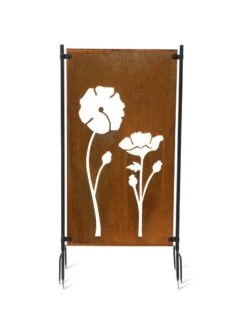 Poppy Corten Steel Screen 9 Poppy Corten Steel Screen -Garden Supplies Sales 3 4 crop 8612984 3178