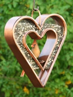 Heart Fly-Thru™ Bird Feeder -Garden Supplies Sales 3 4 crop 8613534 04v