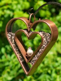 Heart Fly-Thru™ Bird Feeder -Garden Supplies Sales 3 4 crop 8613534 06v