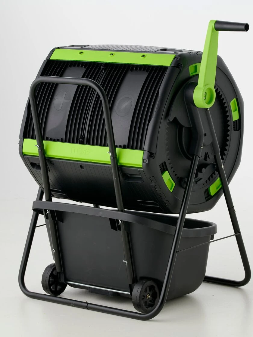 Maze 48 Gallon Compost Tumbler With Cart 7 Maze 48 Gallon Compost Tumbler With Cart - Image 5