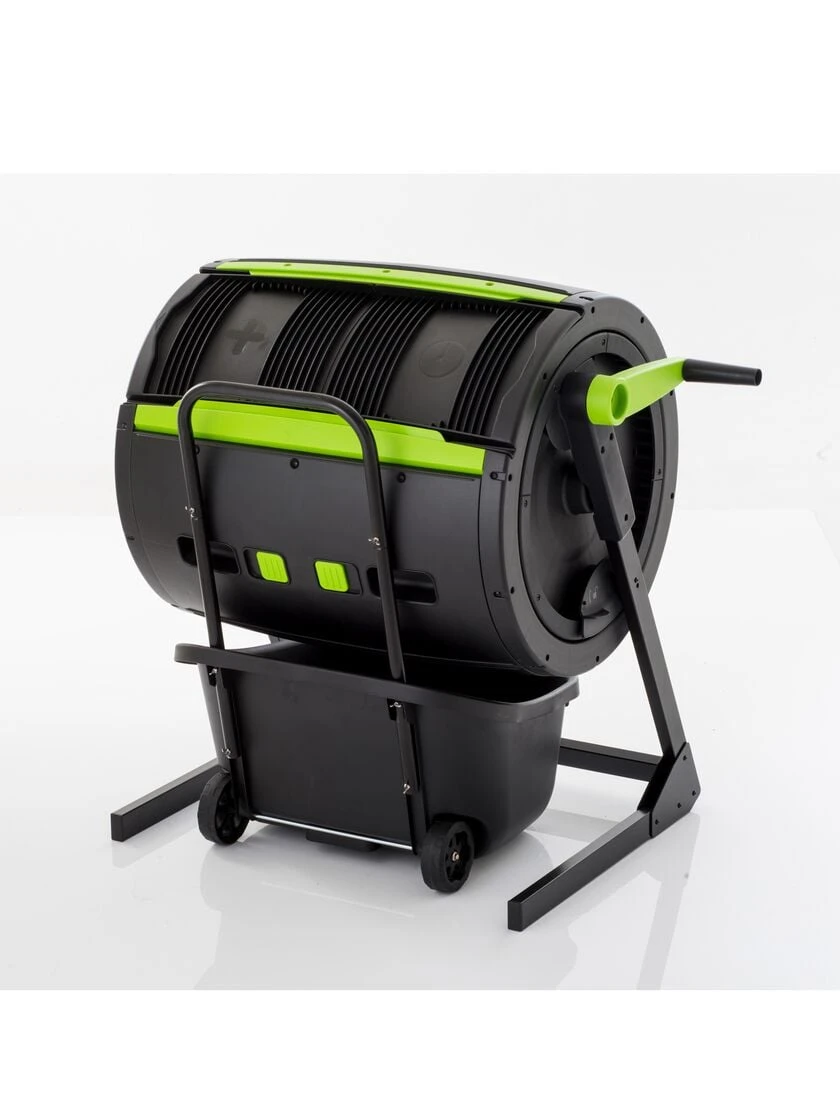 Maze 65 Gallon Composter With Easy Turn Kit And Cart 3 Maze 65 Gallon Composter With Easy Turn Kit And Cart