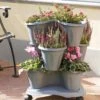 Trifoglio 3-Tier Planter On Wheels -Garden Supplies Sales 3 4 crop 8613625 01V trifoglio 3 tier planter on wheels