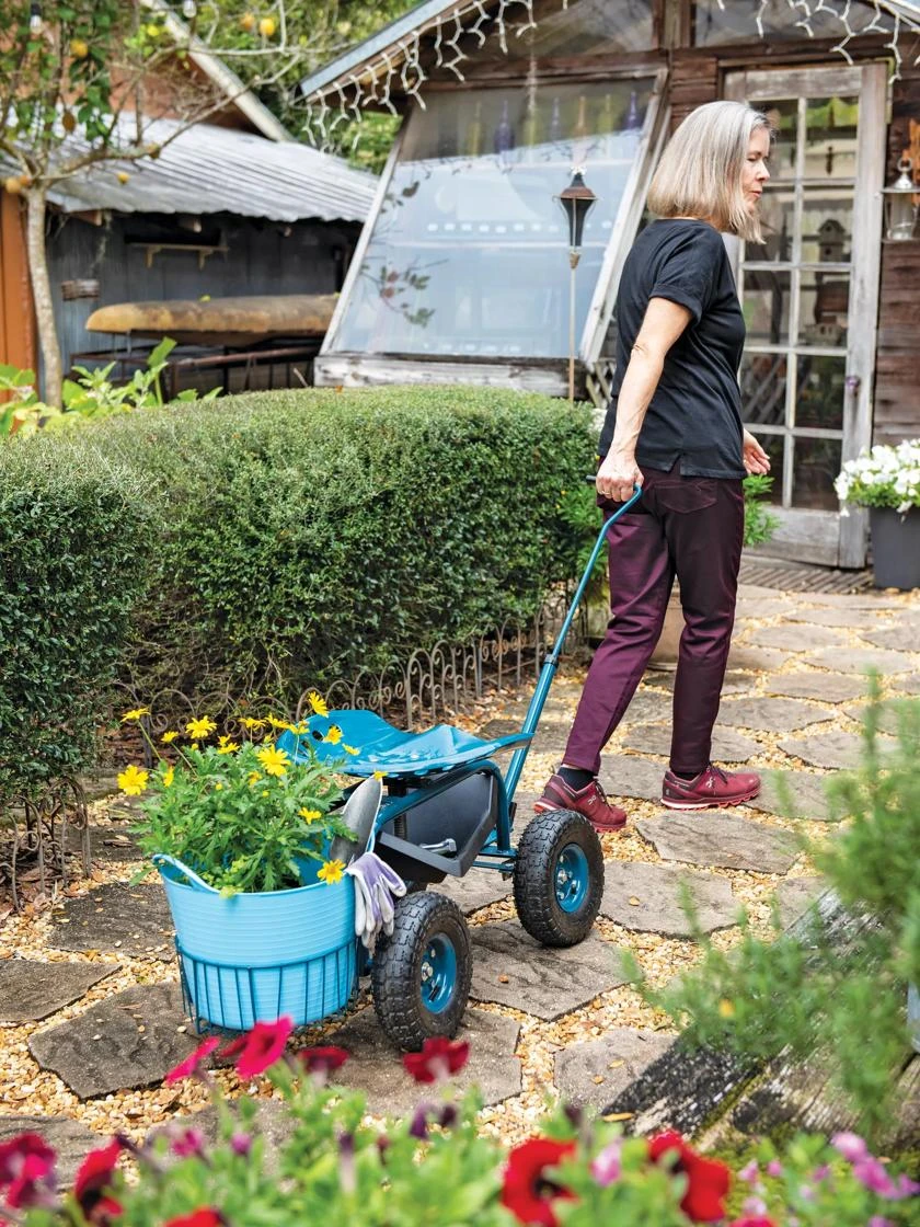 Deluxe Tractor Scoot With Bucket Basket 8 Deluxe Tractor Scoot With Bucket Basket - Image 6