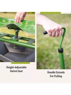 Deluxe Tractor Scoot With Bucket Basket 10 Deluxe Tractor Scoot With Bucket Basket -Garden Supplies Sales 40131 5