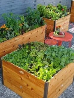 Elevated Raised Bed, 4' X 4' 6 Elevated Raised Bed, 4' X 4' -Garden Supplies Sales 8586748 014