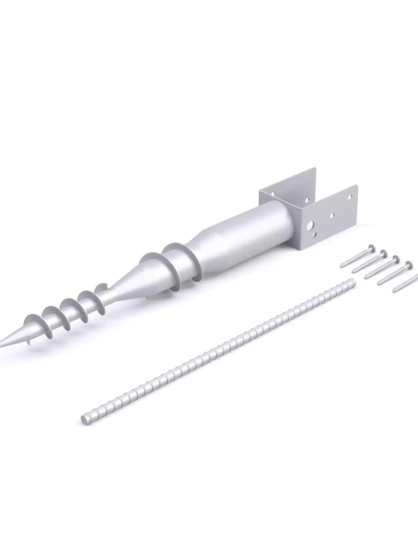 No-Dig Ground Screw For Mailpost 3 No-Dig Ground Screw For Mailpost