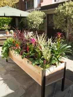 Elevated Planter Box, 2' X 8' -Garden Supplies Sales 8587631 006 tif