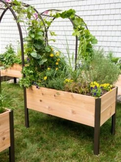 2’ X 4’ Arch Trellis For Planter Boxes -Garden Supplies Sales 8587823 0490