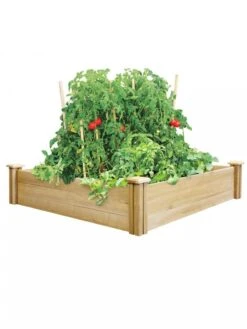 4' Cedar Raised Beds -Garden Supplies Sales 8588176 01V greenes customizable raised bed 4x4 1