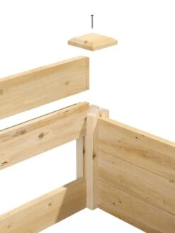 2-Tier Pine Raised Garden Bed, 80 Sqft.12'x12' 11 2-Tier Pine Raised Garden Bed, 80 Sqft.12'x12' -Garden Supplies Sales 8588181 04v