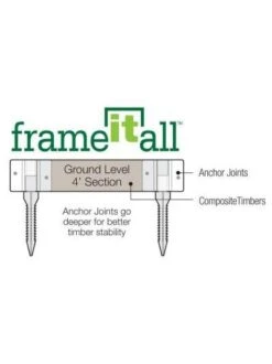 Classic Sienna Versailles Sunburst Raised Garden Bed With 2" Boards -Garden Supplies Sales 8588252 03v