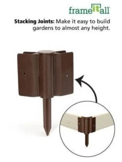 Classic Sienna Raised Garden Bed Versailles Sunburst With 1" Boards -Garden Supplies Sales 8588252 05v