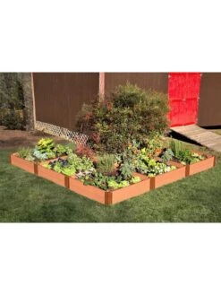L-Shaped Composite Raised Bed, 12'x12' With 1" Boards -Garden Supplies Sales 8588254 03v