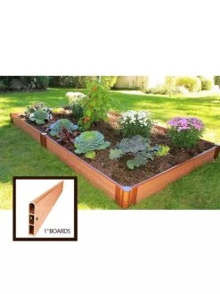 5-1/2" Composite Raised Garden Beds With 1" Boards -Garden Supplies Sales 8588256 01V