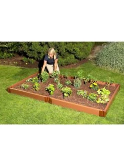 Classic Sienna Composite Raised Bed, 5-1/2" High With 2" Boards 11 Classic Sienna Composite Raised Bed, 5-1/2" High With 2" Boards -Garden Supplies Sales 8588260 01v