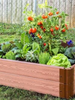 Composite Raised Bed With 1" Boards, 11" -Garden Supplies Sales 8588269 02V tif