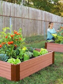 Composite Raised Bed With 1" Boards, 11" -Garden Supplies Sales 8588269 03V tif