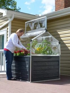 Canopia® By Palram Plant Inn™ Raised Bed Greenhouse, 4' X 4' 18 Canopia® By Palram Plant Inn™ Raised Bed Greenhouse, 4' X 4' -Garden Supplies Sales 8588308 02V tif