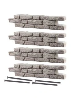 Rock Lock Interlocking Garden System, Straight Sets -Garden Supplies Sales 8588324 01V