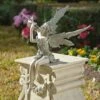 Sitting Fairy Flutist Statue -Garden Supplies Sales 8589921 001v