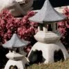 Japanese Pagoda Lantern Sculptures -Garden Supplies Sales 8589924 001v jpg