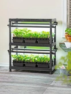 Stack-n-Grow Lights - Base Unit -Garden Supplies Sales 8590139 001E Stack N Grow 2 Tier Light System tif 1