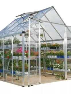 Canopia® By Palram Harmony™ Snap & Grow Greenhouse, 8' 24 Canopia® By Palram Harmony™ Snap & Grow Greenhouse, 8' -Garden Supplies Sales 8591047 02V tif