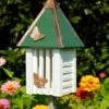 Heartwood Flutterbye Butterfly House -Garden Supplies Sales 8591109WH 02V tif