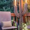 Desert Steel Saguaro Cactus Torches -Garden Supplies Sales 8591451 01V tif