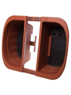 Self-Watering Saddle Railing Planter, 16" -Garden Supplies Sales 8592175TC 2028z tif