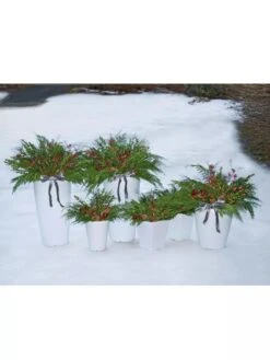 Solar Illuminated Planter, 18" -Garden Supplies Sales 8592190 317 1