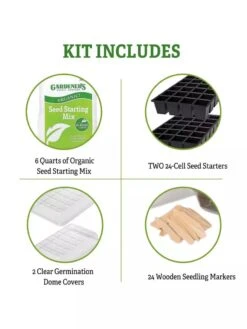 Organic GrowEase Seed Starting Success Kit -Garden Supplies Sales 8592393 4