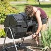 Dual Batch Compost Tumbler With Wheels -Garden Supplies Sales 8593232 0312 tif