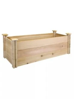 Premium Cedar Raised Garden Beds, 16" X 48" -Garden Supplies Sales 8593788 01V greenes premium cedar raised garden bed 16x48x16