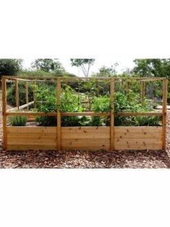 Garden In A Box With Deer Fence, 8' X 12' -Garden Supplies Sales 8594021 03V 3 4