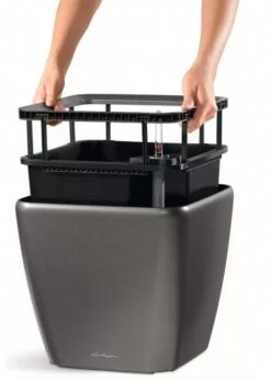 Lechuza® Quadro LS Premium Self-Watering Square Planters -Garden Supplies Sales 8594096 04V tif