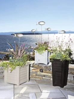 Fish Out Of Water Garden Stakes, Set Of 5 -Garden Supplies Sales 8594277 1524 tif