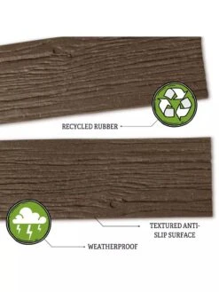 Recycled Rubber Railroad Tie Stepping Stone 10 Recycled Rubber Railroad Tie Stepping Stone -Garden Supplies Sales 8594281 3