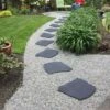 Recycled Rubber Flagstone Stepping Stone -Garden Supplies Sales 8594282 01CUST 3 4
