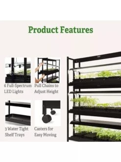 LED SunLite® 3-Tier Garden -Garden Supplies Sales 8595554 4