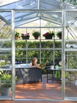 Canopia® By Palram Americana™ Greenhouse, 12' X 12' -Garden Supplies Sales 8595693 02v