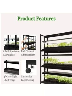 LED SunLite® High Intensity 3-Tier Garden -Garden Supplies Sales 8596024 4