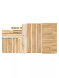 Elevated Cedar Garden Bed, 2' X 4' X 31" -Garden Supplies Sales 8596147 07V 3 4